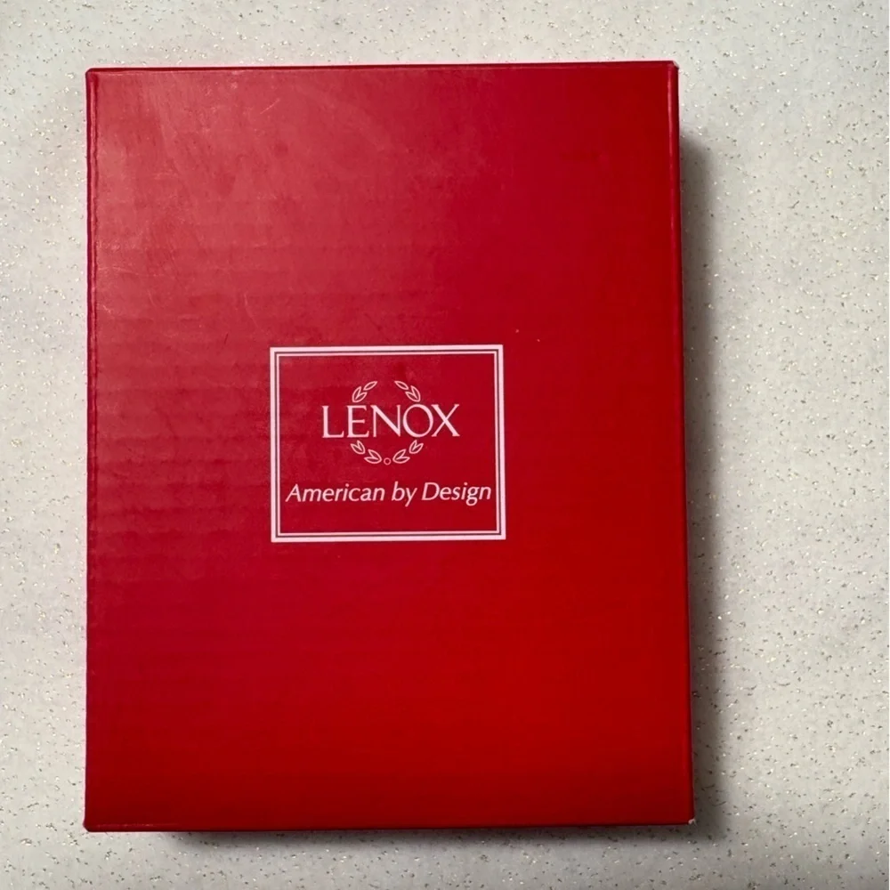 Lenox Sparkle and Scroll Multi-Crystal Christmas Train Ornament